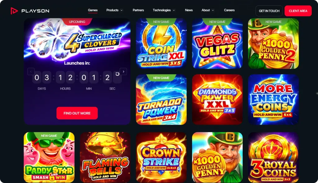 Giochi popolari di  Playson 